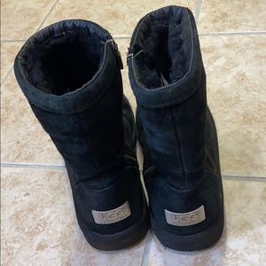 Women’s Black Uggs with Zipper